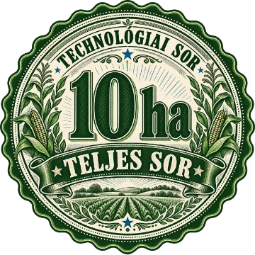 10 ha – teljes technológiai sor